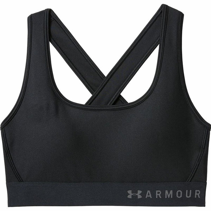 Under Armour Mid Crossback Sports Bra – Black