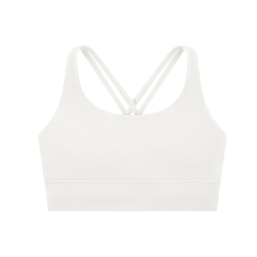 Strappy Criss-Cross Sports Bra-3