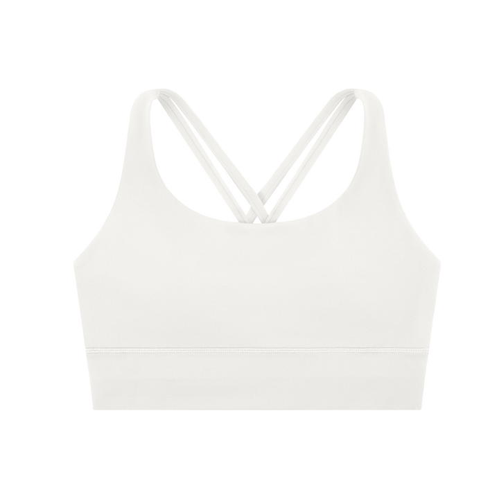 Strappy Criss-Cross Sports Bra-3