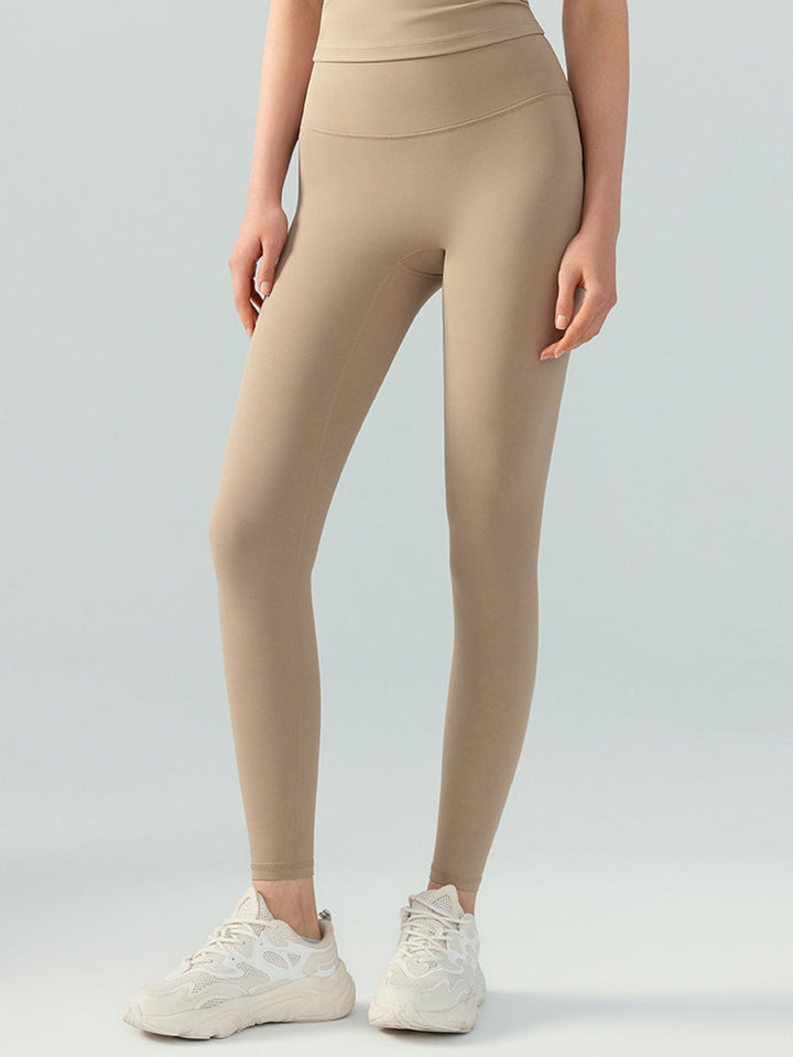 Seamless High-Waist Lift Yoga Leggings-6