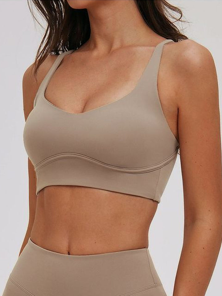iftFlow Brushed Halter Bra-1