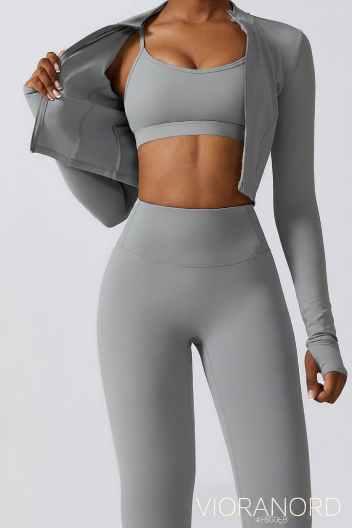 Classic Set: Jacket, Bra and Leggings-1