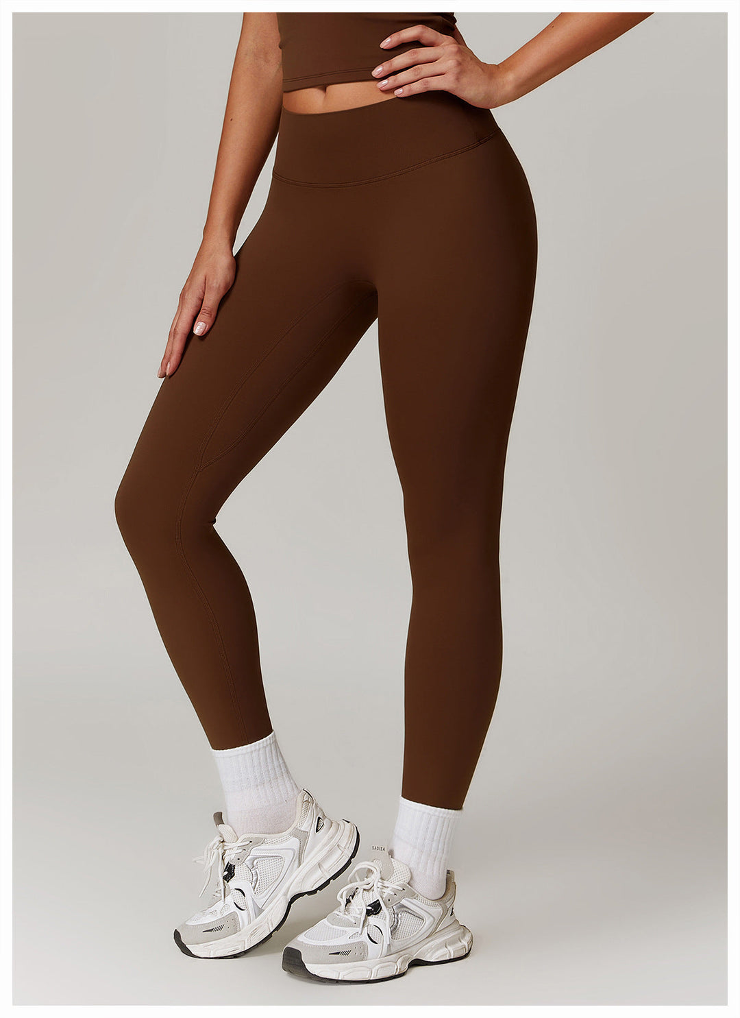Brushed High-Waist Sculpting Yoga Leggings-1