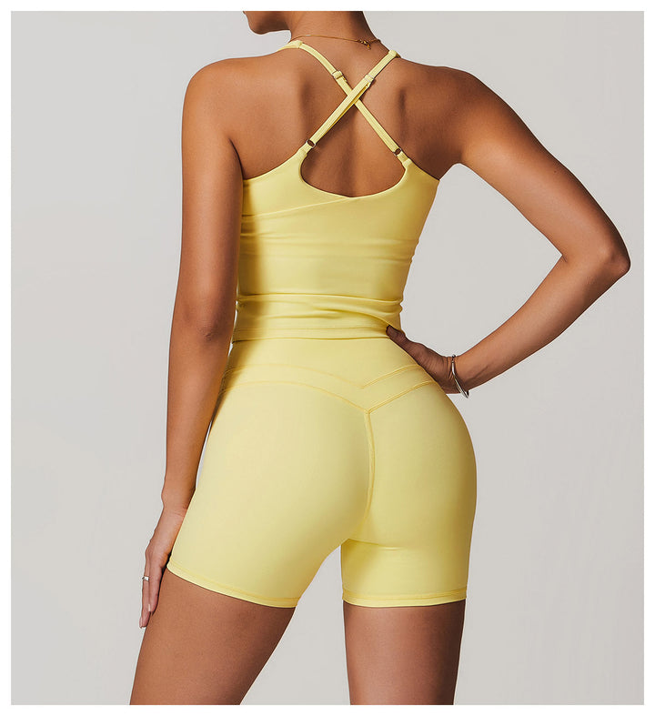 Cross-Back Yoga Tank-2