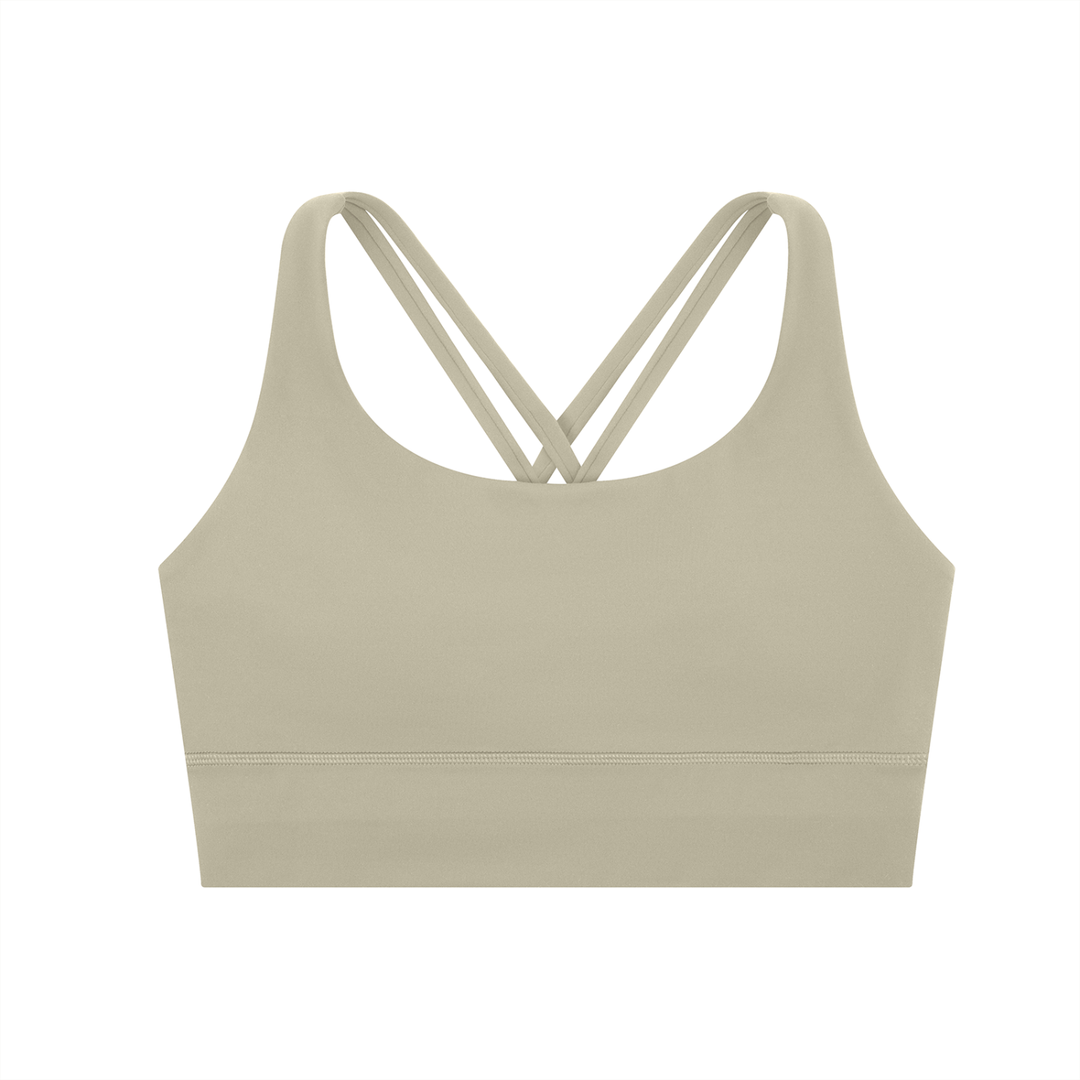 Strappy Criss-Cross Sports Bra-5