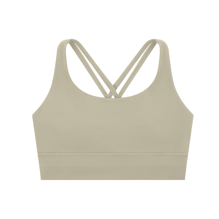 Strappy Criss-Cross Sports Bra-5