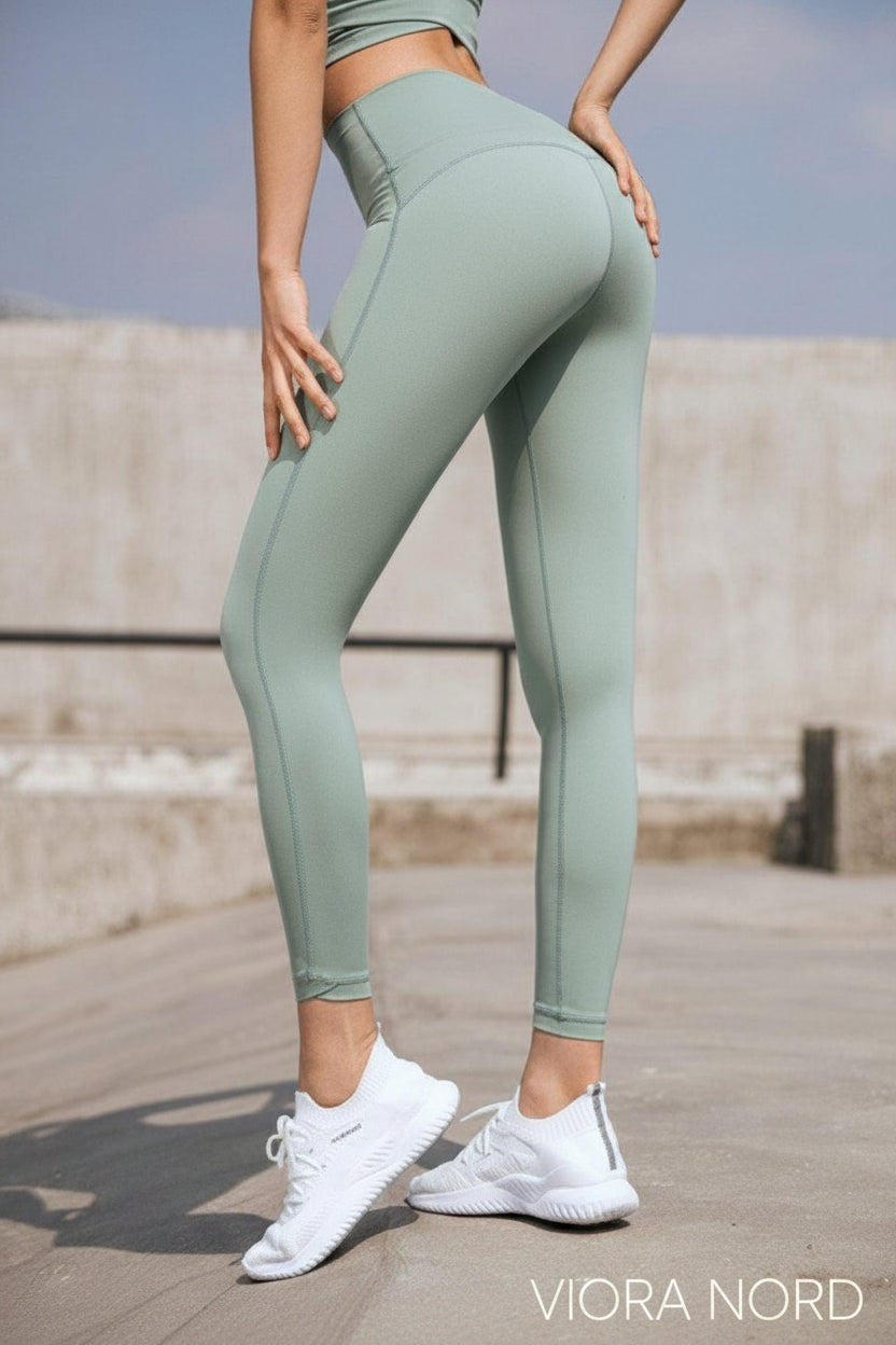 Seamless Gym Yoga Leggings Fashion High Elastics Hips Lifting Workout Pants Push Up Running Fitness Sports Pants Women Clothing-1